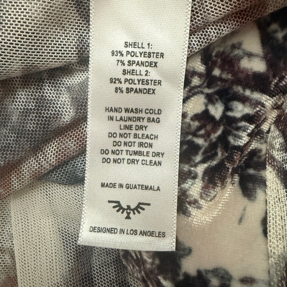 SpiritHoods Festival Kimono Jungle Animal Print Mesh Hooded NWT Size S/M - Picture 16 of 16